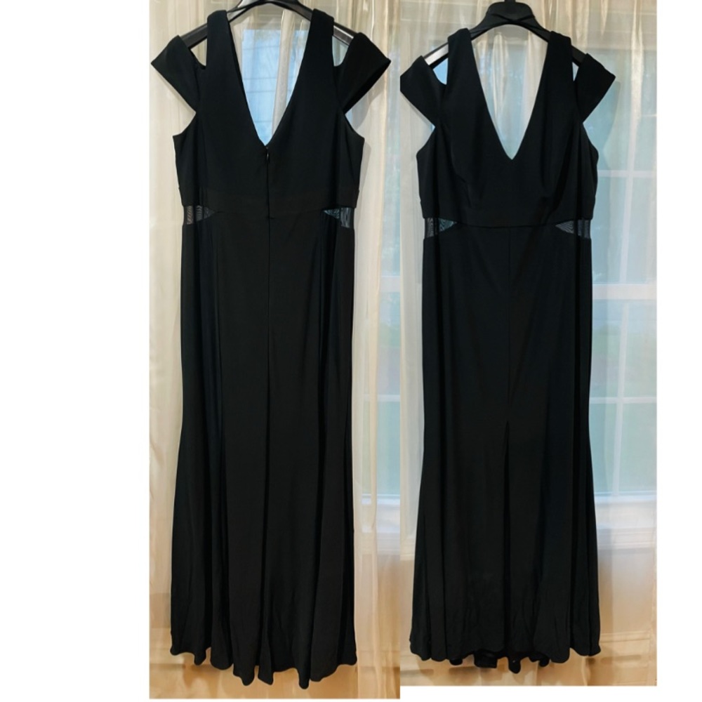 Evening black dress